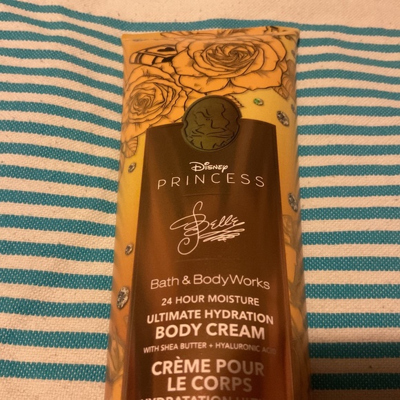 Disney bath And Body Works Belle Body Cream Brand New 8oz - Picture 2 of 3